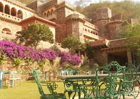 Neemrana Fort Palace Terrace