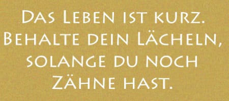 Behalte dein Lächeln