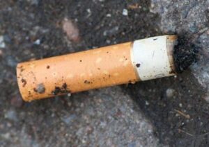 Cigarette butt