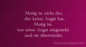 Gedanke des Tages: Was ist Mut