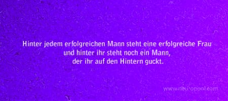 Gedanke des Tages: Erfolgreicher Mann