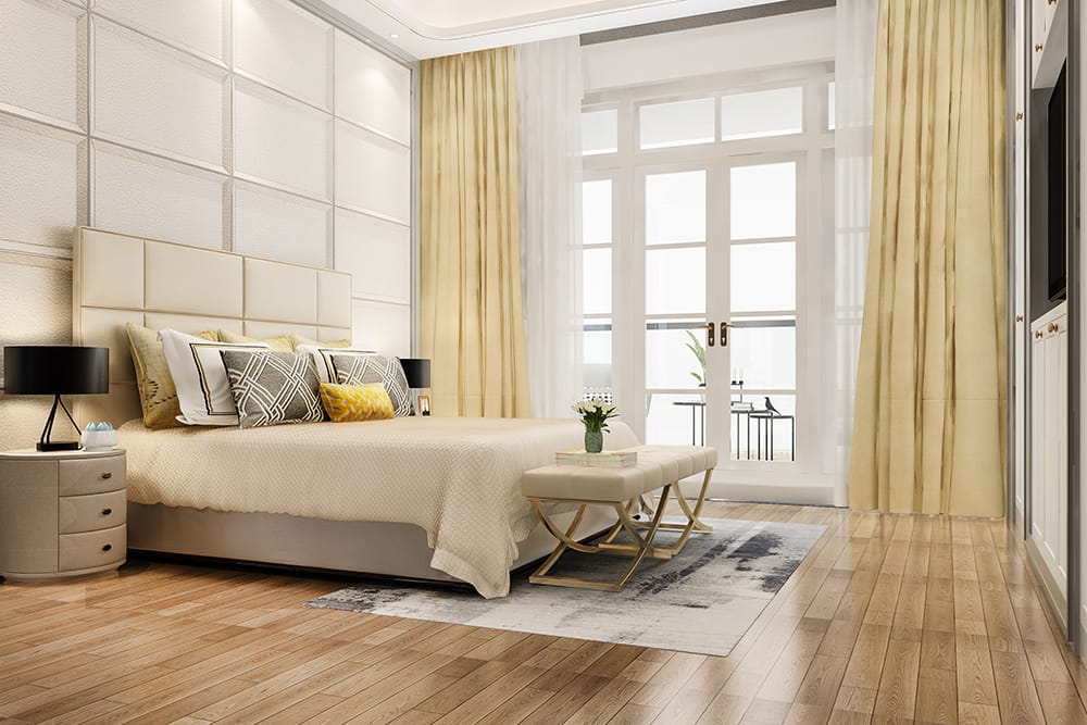 Hang curtains correctly