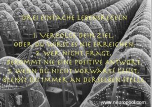 Gedanke des Tages: Lebensregeln