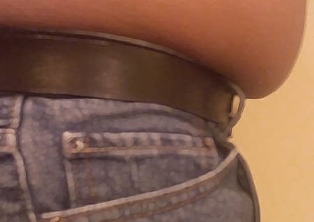 Thick through the job
