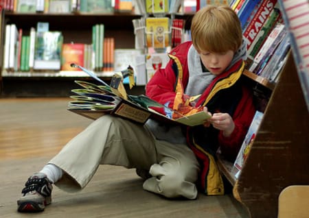 Kinder zum Lesen animieren