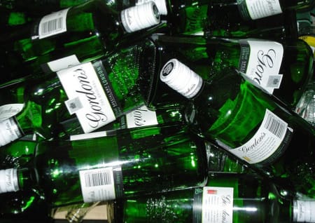 Recycling of waste glass