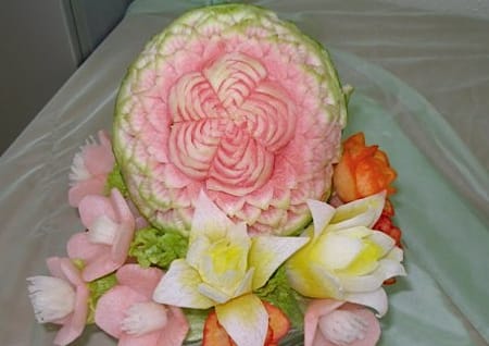 Artful watermelons