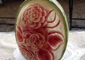 Artful watermelons