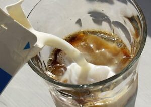 Vollmilch.