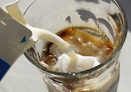 Vollmilch.