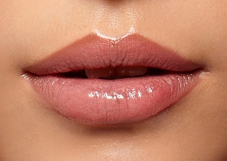 schön geschminkte Lippen