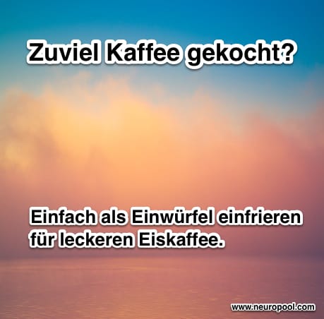 Tipp: Wohin mit dem Kaffee