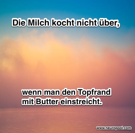 Tipp: Milch