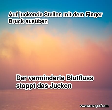 Tipp: Juckreiz mindern
