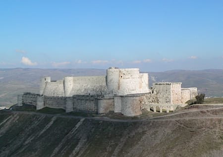 Krak des Chevaliers, Syria Krak des Chevaliers, Syria