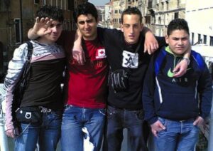 Gruppe von Teenagern