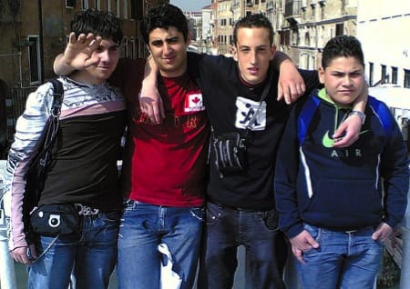 Gruppe von Teenagern