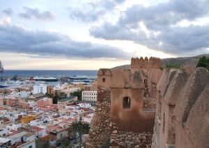 Alcazaba Blick auf Almeria