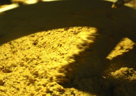 Olivenpaste zerkleinerte Oliven