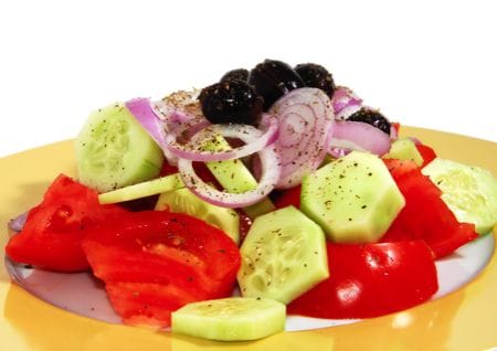 Rohkost und Salat