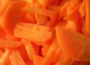 cooked carrots