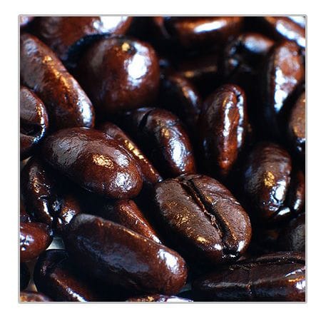 karamellisierte Kaffeebohnen