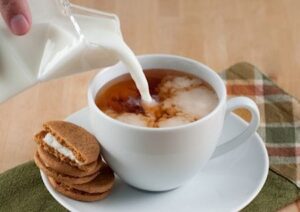 Tasse mit Tee
