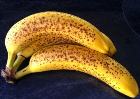 fleckige Bananen fleckige Bananen