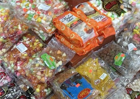 Bonbons und Süssigkeiten