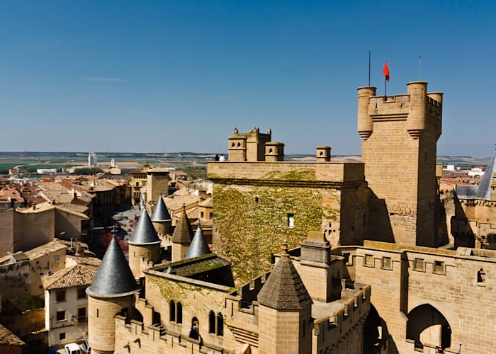 Burg Olite Navarra Burg Olite Navarra