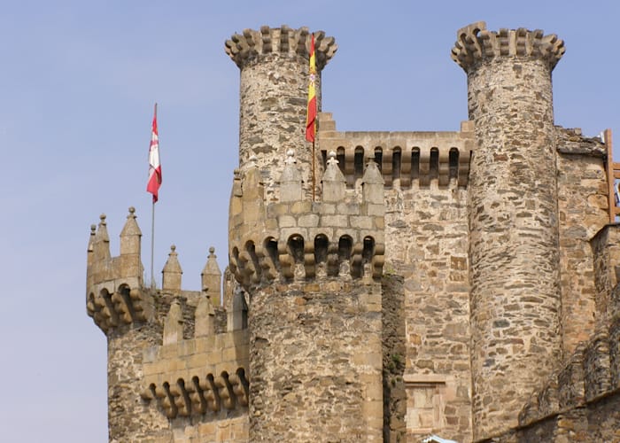 Burg Ponferrada Leon Burg Ponferrada Leon