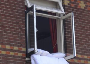 Open window