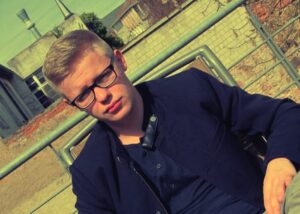 Serious looking man