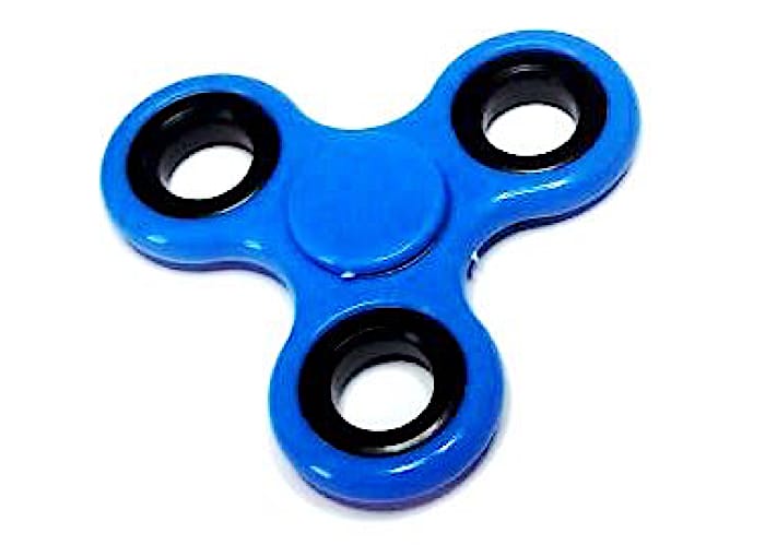 Fidget Spinner blau