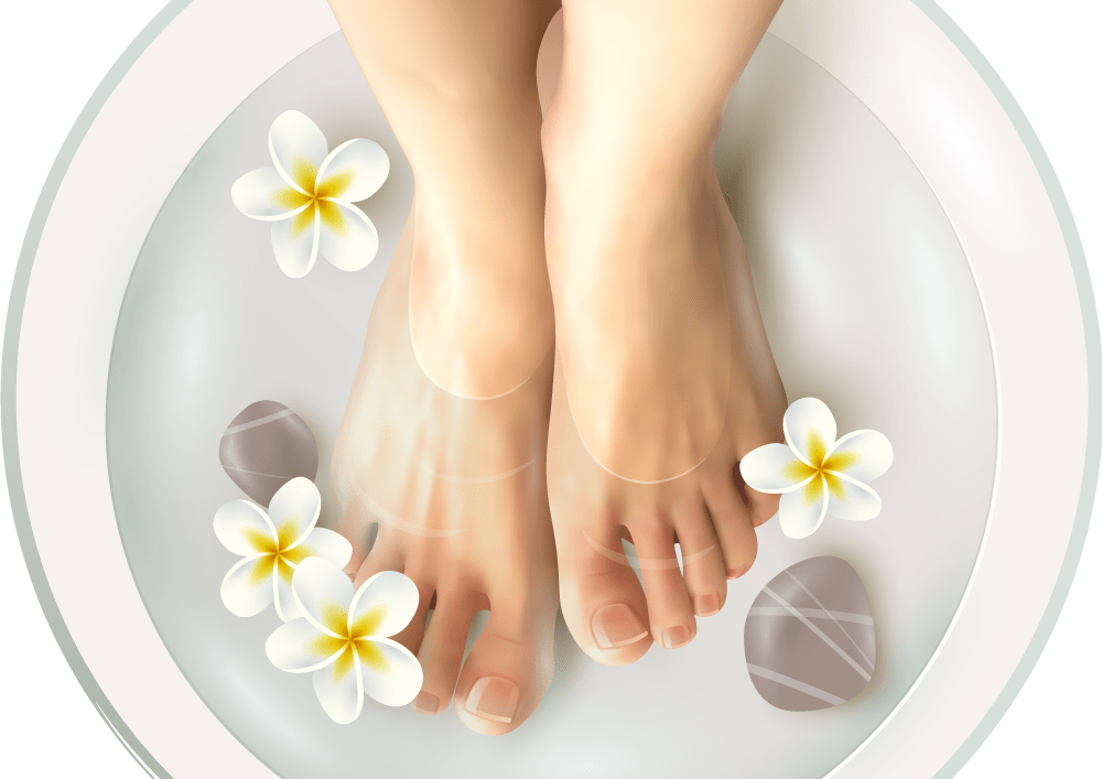 Athlete's foot footbath