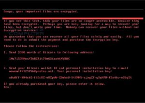 Ransomware NotPetya Virus