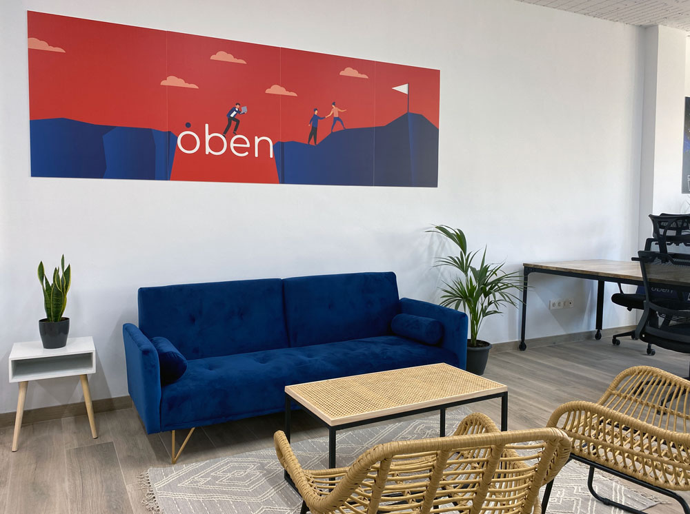 Oben Coworking in Coin